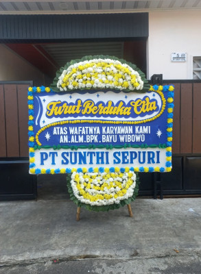 Papan Bunga Duka di Kahayan Tengah