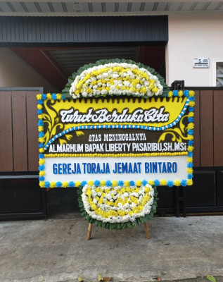 Papan Bunga Duka di Kahayan Tengah